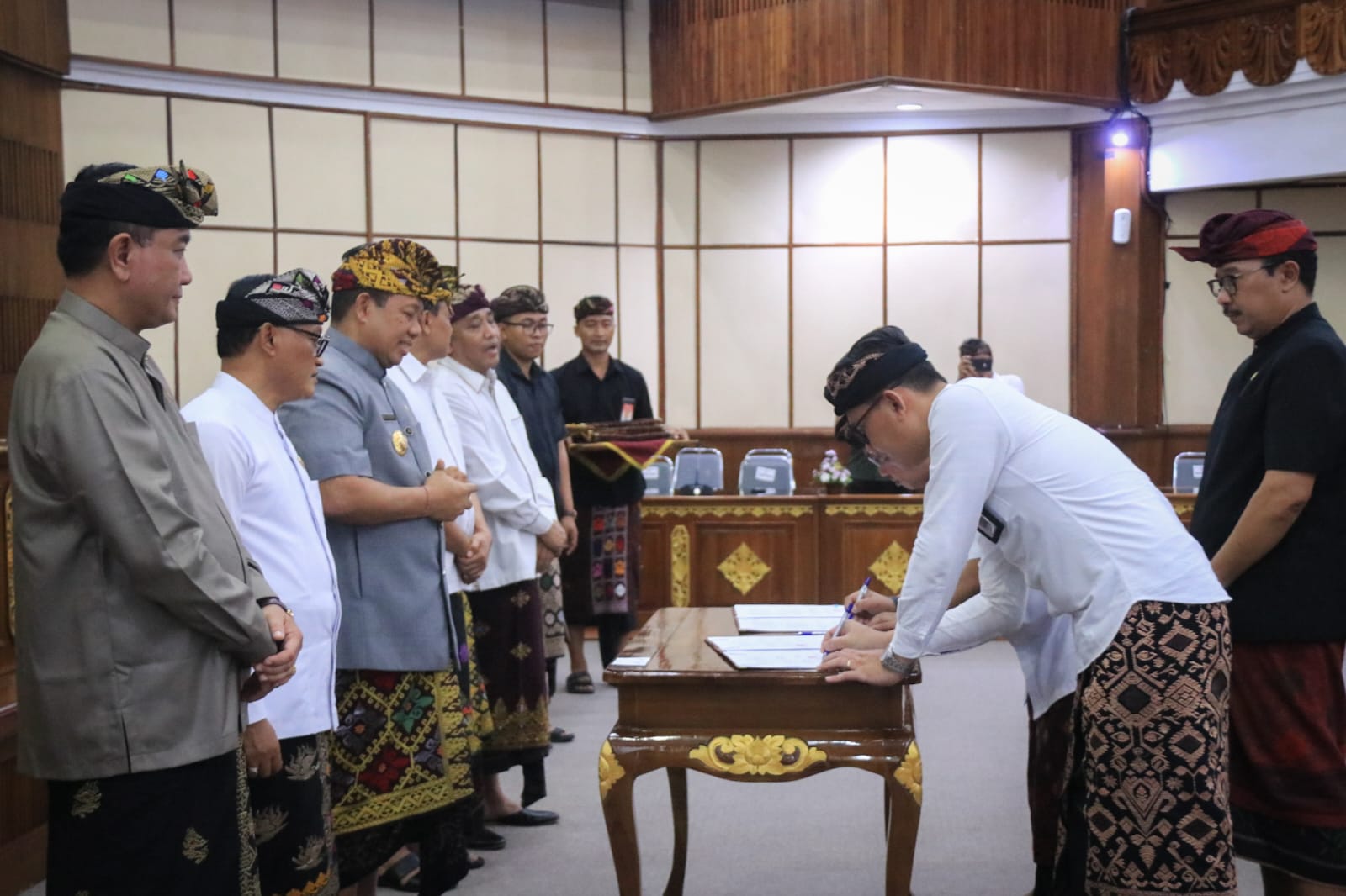 Penandatanganan Pendanaan Pemilukada 2024