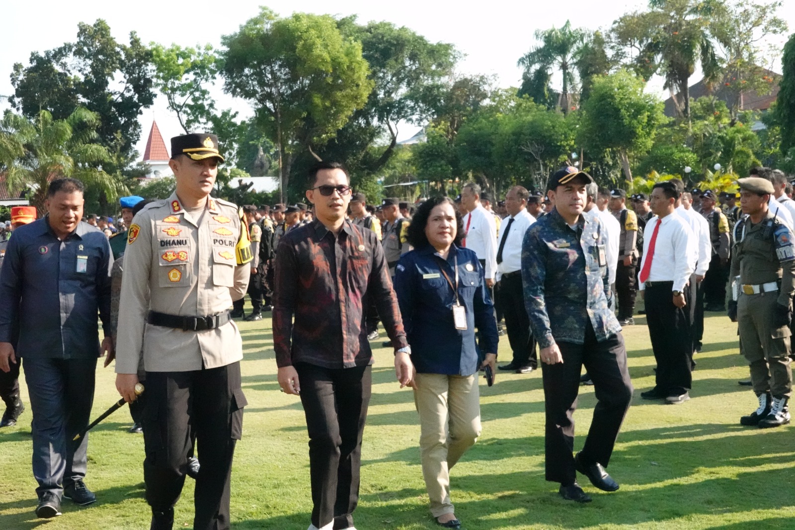 Apel Gelar Pasukan Operasi Mantap Brata Agung 