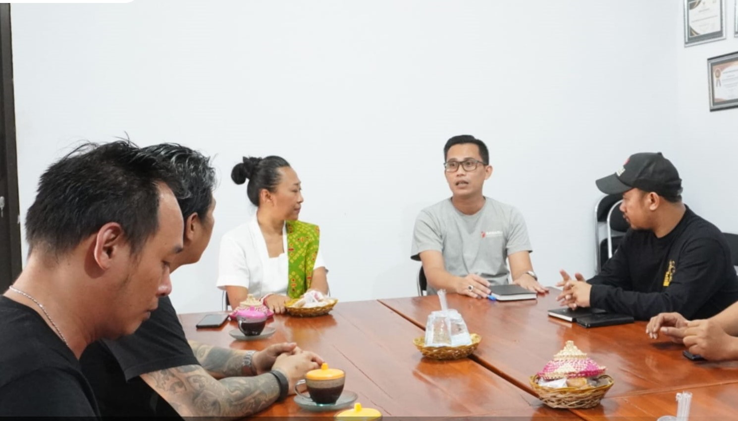 Audiensi dengan Ni Luh Putu Ary Pertami Djelantik