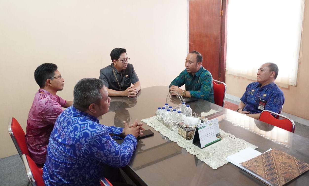 Audiensi dengan Kominfosanti Buleleng