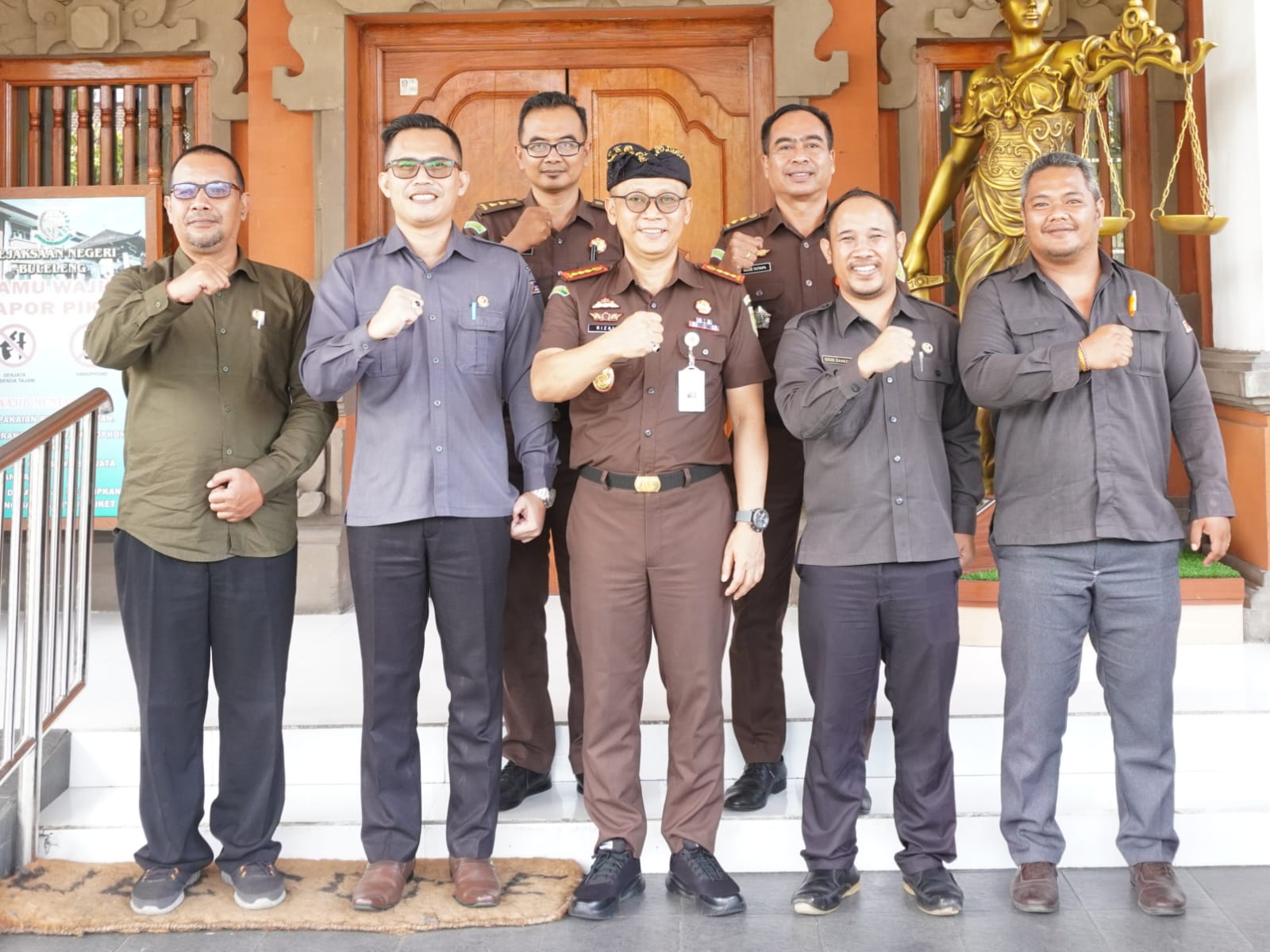 Audiensi Dengan Kejari Buleleng