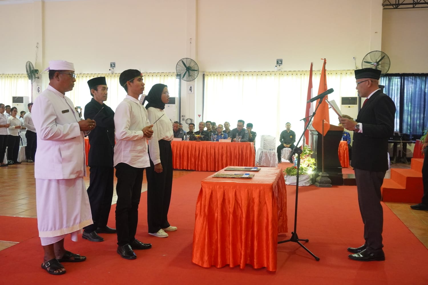 Pelantikan Panwaslu Kelurahan/Desa