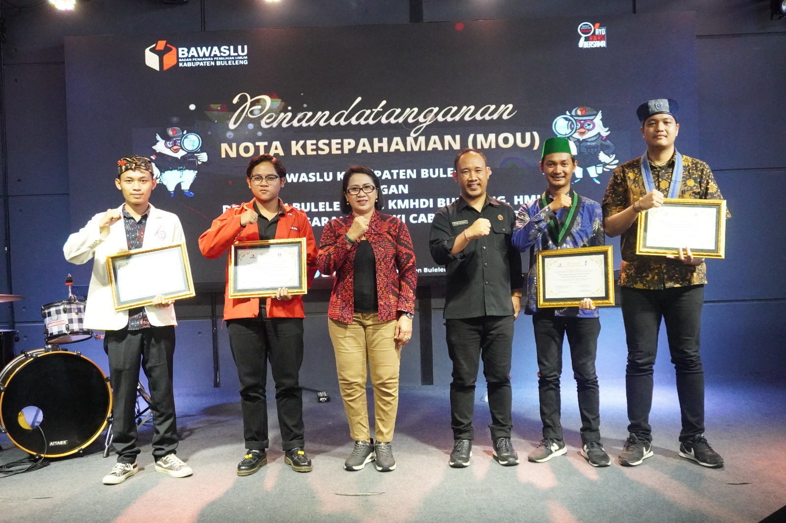 Bawaslu Jalin MoU dengan Organisasi Pemuda
