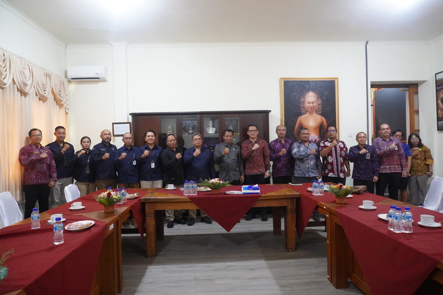 Audiensi dengan PJ Bupati