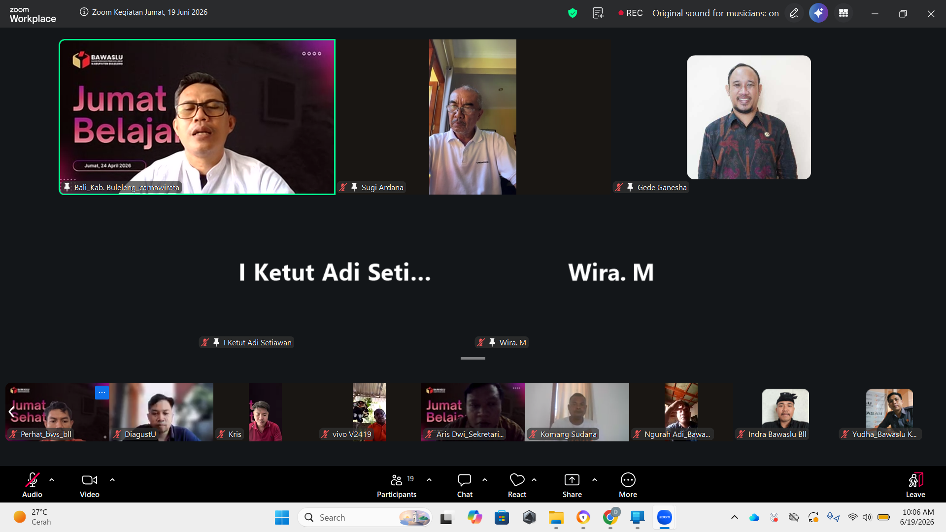 Foto Humas Bawaslu Buleleng
