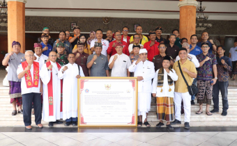 Penandatanganan Deklarasi Damai FKUB