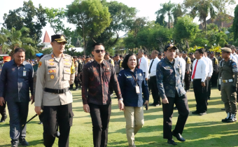 Apel Gelar Pasukan Operasi Mantap Brata Agung 