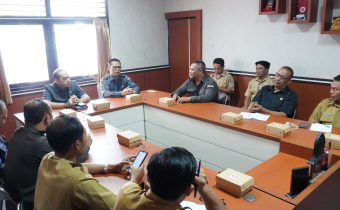 Audiensi dengan Badam Kesbangpol dan KPU
