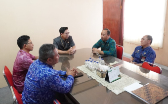 Audiensi dengan Kominfosanti Buleleng