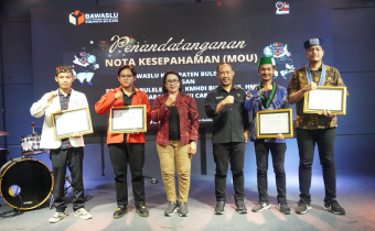 Bawaslu Jalin MoU dengan Organisasi Pemuda